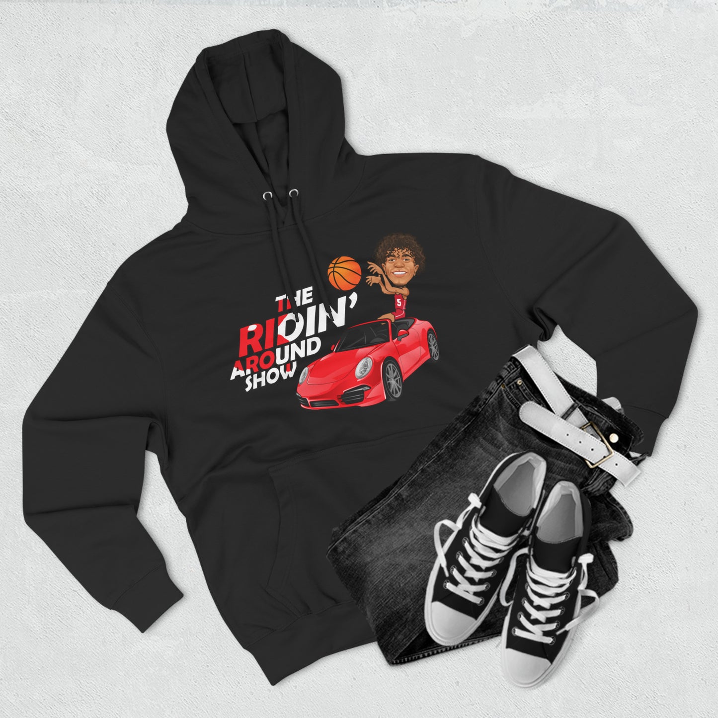 New Basketball Hoodie (Black)